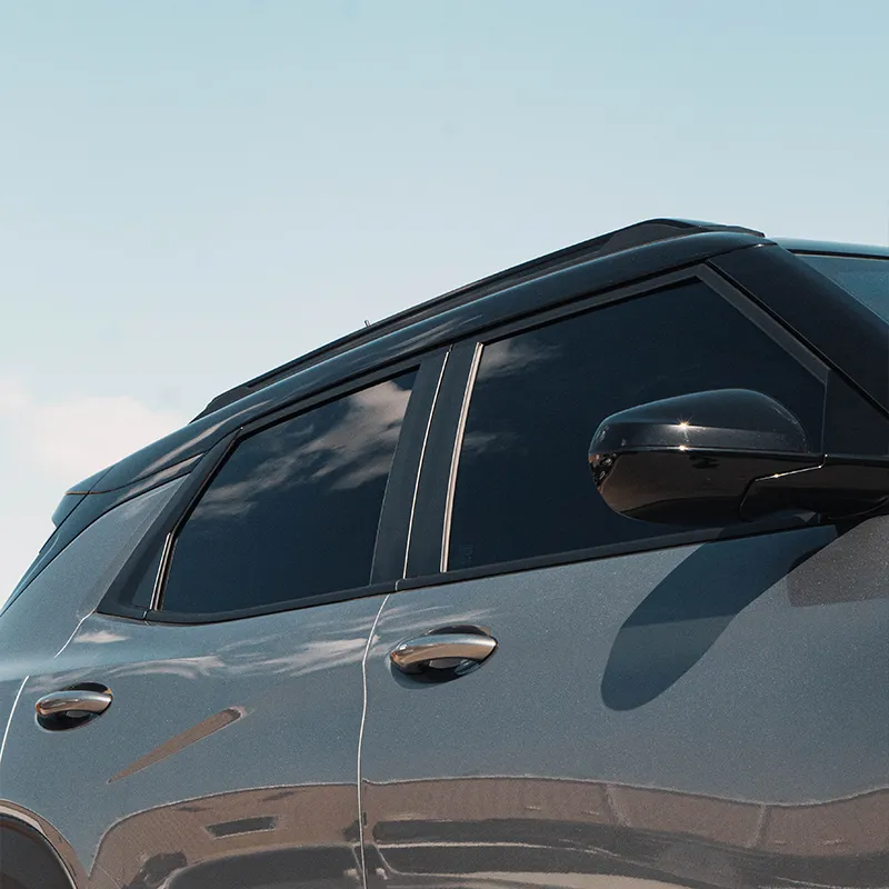 Carbon window tint on a vehicle